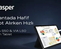 Casper VIA L50 ve S50 Pen tabletler, akıllı kalem desteğiyle üretkenliğe davet ediyor