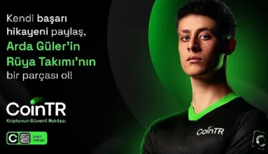 CoinTR ve Arda Güler’den rüya takımı