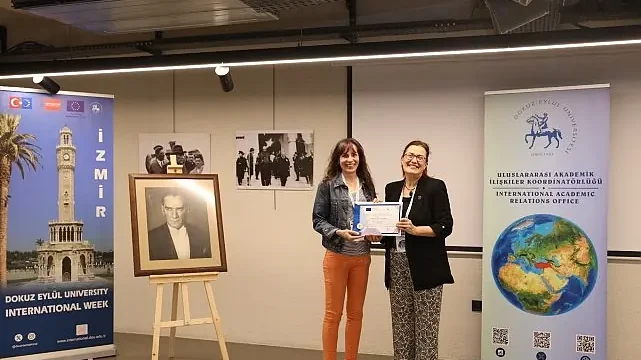 Dokuz Eylül Üniversitesi (DEÜ), bu yıl 2’ncisini düzenlediği Uluslararası Hafta (2nd International Week) etkinliğinde Avrupa’nın 9 farklı ülkesinden gelen akademisyen ve yöneticileri ağırladı.