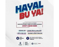 Enstitü İstanbul İSMEK “Hayal Bu Ya!” Festivali Başlıyor