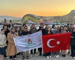 Finallerin Bitimiyle Üniversite Öğrencilerine Balon Seyri Etkinliği