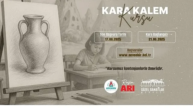 Güzel Sanatlar Merkezi’nde Müzik ve Kara Kalem Kurslarımız Başlıyor