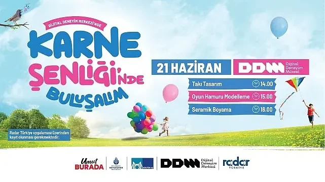 İBB’den Karne Hediyesi: Şenlikler, Atölyeler, İndirimler
