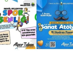 İnegöl Belediyesi’nden Babalar Gününde İki Ayrı Etkinlik