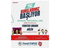 Milas Belediyesi Yaz Kursları İçin Kayıtlar Başlıyor