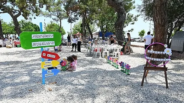 Minik öğrenciler piknikte eğlendi