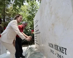 Nazım Hikmet Konak’ta anıldı