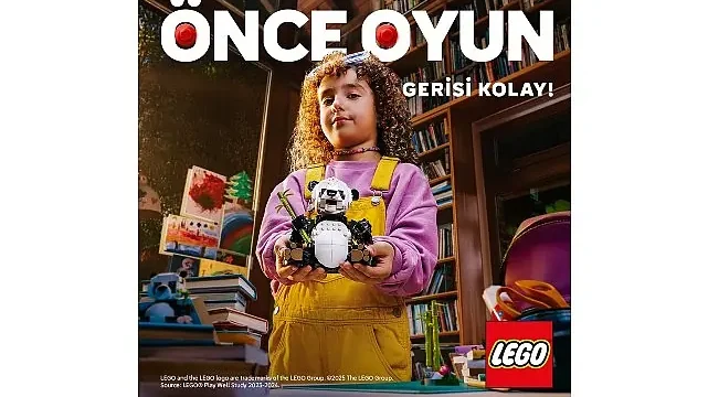 Önce oyun demeye ne dersiniz? The LEGO Group, aileleri oyun zamanına öncelik vermeye davet ediyor