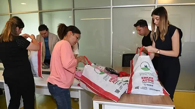 Osmangazili çocuklar bayram sevincini erken yaşadı