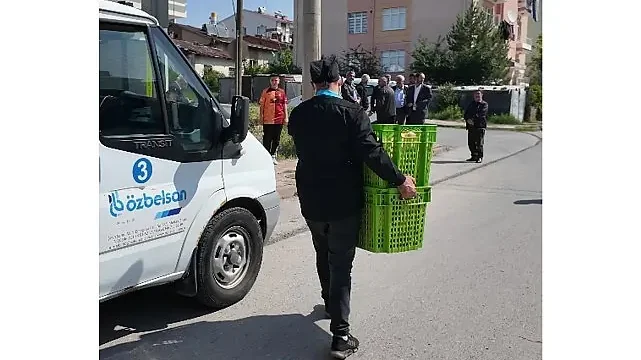 Özbelsan Ekmeğine Yoğun İlgi…