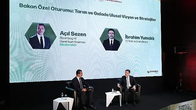 Sektör liderleri Bloomberg HT Sürdürülebilir Tarım ve Gıda Zirvesi’nde buluştu