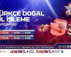 TEKNOFEST Türkçe Doğal Dil İşleme Yarışması Başvuruları Devam Ediyor