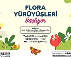 Üsküdar’da Flora Yürüyüşleri Başlıyor