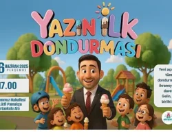 “Yazın İlk Dondurması” Rasim Başkan’dan