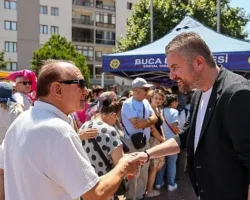 Başkan Görkem Duman’dan vatandaşlara aşure ikramı