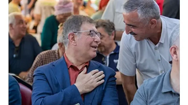 Başkan Tugay Aliağa’da aşure lokmasına ortak oldu