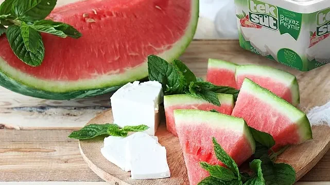 Beyaz peynir ve karpuz zamanı