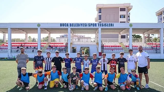 Buca’nın minik kramponları yaz tatilini dolu dolu geçiriyor
