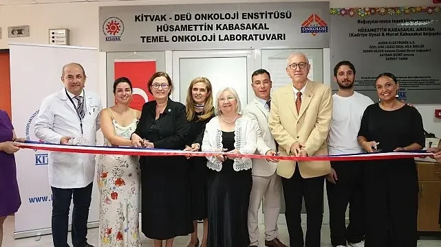 DEÜ’de KİT-VAK Destekli Onkoloji Laboratuvarı Açıldı