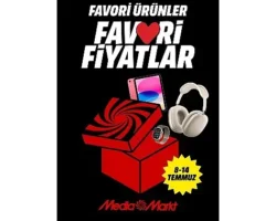Favori Ürünler Favori Fiyatlarla 14 Temmuz’a kadar MediaMarkt’ta!