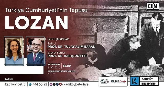 Lozan Antlaşması’nın 102. Yılına Özel Söyleşi CKM’de