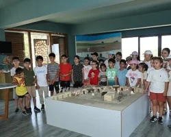 Nilüfer’de çocuklar arkeoloji ile tanışıyor