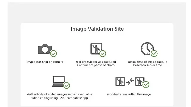 Sony, Haber Kuruluşları İçin Geliştirilen Kamera Kimlik Doğrulama Çözümüne “Camera Verify” Özelliğini Ekledi