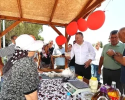 Uzunkuyu Üretici Pazarı hizmete açıldı