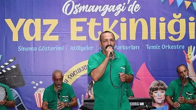 Yaz etkinliklerinde çocuklar ve aileler doyasıya eğlendi