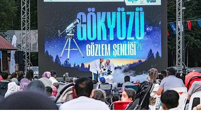 12 bin gökyüzü tutkunu Kuzuyayla’da uzayı keşfetti