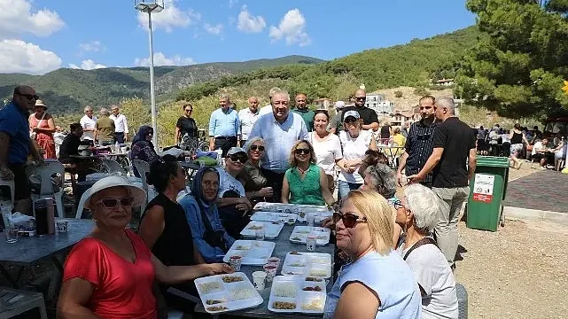 35. Geleneksel Güre Sarıkız Hayrı binlerce kişinin katılımıyla yapıldı
