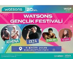 4. Watsons Gençlik Festivali 4 Ekim’de KüçükÇiftlik Park’ta!