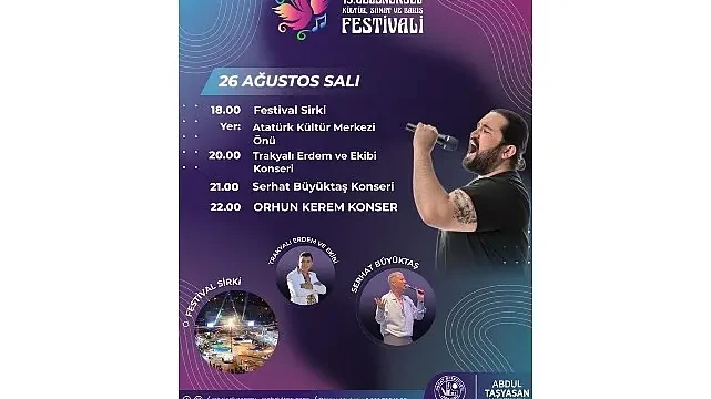 8. Uluslararası Kültür, Sanat ve Barış Festivali başlıyor