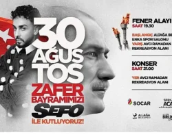 Aliağa’da 30 Ağustos Zafer Bayramı Fener Alayı ve Sefo Konseri İle Kutlanacak