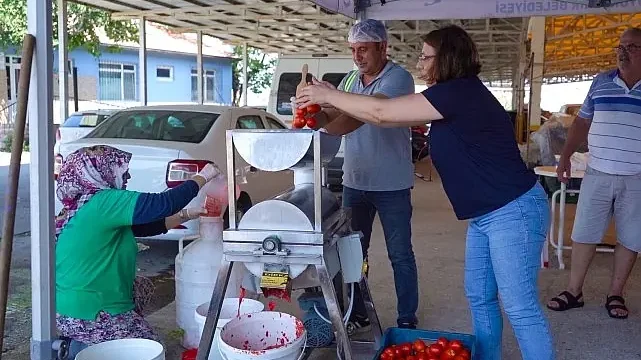 Ayvalık’ta Salça Zamanı Başlıyor!