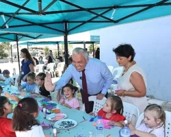 Başkan Şadi Özdemir, Doğanköy’deki yaz etkinliklerine katıldı