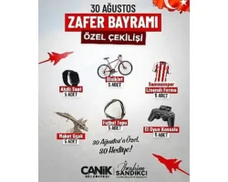 Canik Belediyesi’nden 30 Ağustos’a Özel 30 Hediye