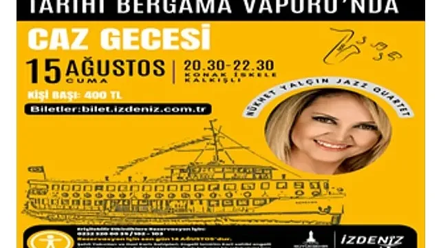 Cazın ritmi İzmir Körfezi’nde yankılanacak