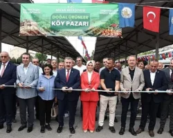 Doğal Ürünler ve Köy Pazarı Hizmete Açıldı