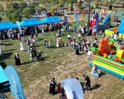 Gölcük Millet Bahçesi çocuk kahkahalarıyla şenlendi