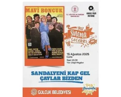 Gölcük’te Yaz Sinema Geceleri “Mavi Boncuk” ile Devam Edecek