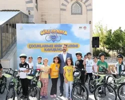 “Güle Oynaya Camiye Gel” Projesi Kapsamında Çocuklar Bisikletlerine Kavuşmaya Devam Ediyor