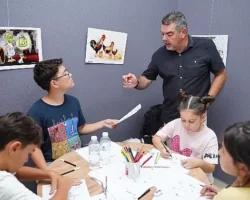 Haydi Çocuklar! Karikatürist Altan Özeskici ile Atölye Çalışmaları Başlıyor