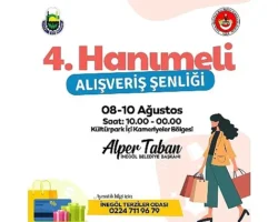 İnegöl’de Hanımeli Alışveriş Şenliği Başlıyor: Üç Gün Alışveriş Keyfi