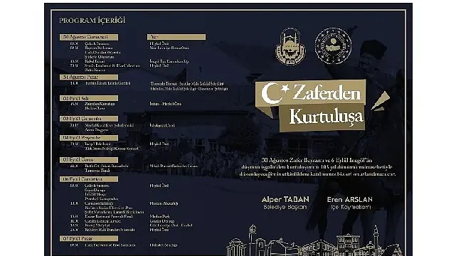 İnegöl’de Zaferden Kurtuluşa Dolu Dolu 9 Gün