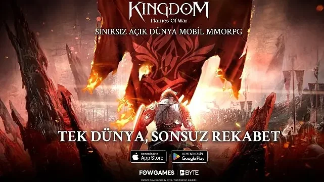 Kingdom: Flames of War ile Mobil’de Benzersiz MMORPG Deneyimi Başladı