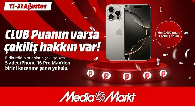 MediaMarkt’tan puanları hediyeye dönüştüren kampanya