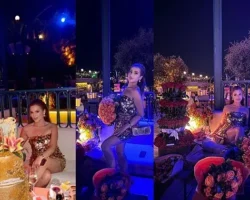 Melisa Özmen’e doğum gününde güller yağdı