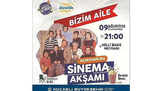 Milli İrade Meydanı’nda Yeşilçam rüzgârı
