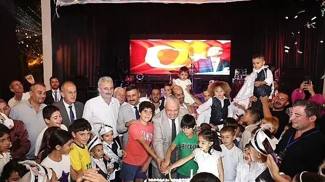 Nilüferli çocuklara sünnet şöleni